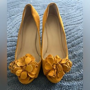 J.Crew peep toe pumps